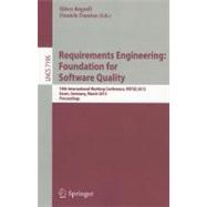 Requirements Engineering Foundation for Software Quality