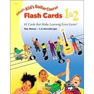 Kid's Guitar Course Flash Cards 1 & 2