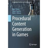 Procedural Content Generation in Games