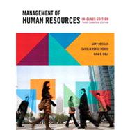 Management of Human Resources, Third Canadian Edition, In-Class Edition