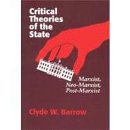 Critical Theories of the State