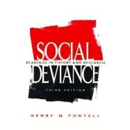 Social Deviance: Readings in Theory and Research