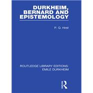Durkheim, Bernard and Epistemology