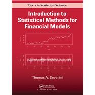 Introduction to Statistical Methods for Financial Models