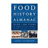 Food History Almanac Over 1,300 Years of World Culinary History, Culture, and Social Influence