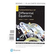 Fundamentals of Differential Equations, Loose-Leaf Edition