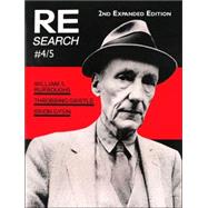 RE/Search 4/5: William S. Burroughs, Throbbing Gristle, Brion Gysin