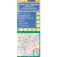 On Your Own Jersey City/Hoboken Laminated Street Map