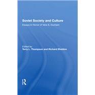 Soviet Society And Culture