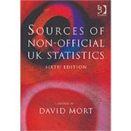 Sources of Non-official Uk Statistics