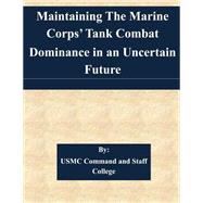 Maintaining the Marine Corps’ Tank Combat Dominance in an Uncertain Future