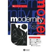 Modernity An Introduction to Modern Societies