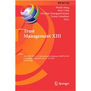 Trust Management XIII