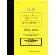 Dyadic And Group Perspectives On Close Relationships: Special Issue of International Journal of Behavioral Development