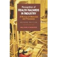 Recognition of Health Hazards in Industry A Review of Materials Processes