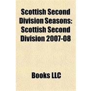 Scottish Second Division Seasons : Scottish Second Division 2007-08