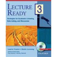 Lecture Ready 3 Student Book with DVD : Strategies for Academic Listening, Note-taking, and Discussion