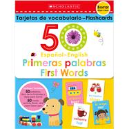 50 Spanish-English First Words Flashcards: Scholastic Early Learners (Flashcards)