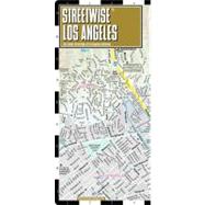 Streetwise Los Angeles Map - Laminated City Street Map of Los Angeles, California : Folding Pocket Size Travel Map with Integrated Metro System Featuring Red Line Tracks and Stations