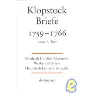 Werke Und Briefe. Abteilung Briefe Iv: Briefe 1759-1766