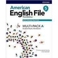 American English File Level 5 Student Book/Workbook Multi-Pack A with Online Practice
