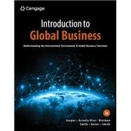 Introduction to Global Business: Understanding the International Environment & Global Business Functions