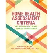 Home Health Assessment Criteria