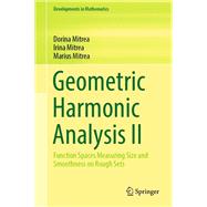 Geometric Harmonic Analysis II