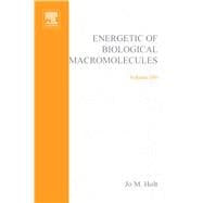 Energetics of Biological Macromolecules: Methods in Enzymology