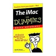 The iMac<sup>TM</sup> For Dummies® Quick Reference