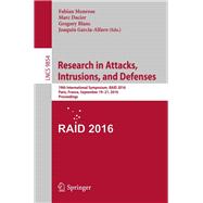 Research in Attacks, Intrusions, and Defenses