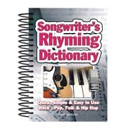 Songwriter’s Rhyming Dictionary
