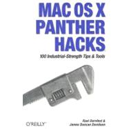 Mac Os X Panther Hacks,9780596007188