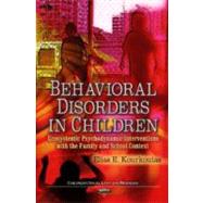 Behavioral Disorders In Children