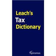 Leach's Tax Dictionary