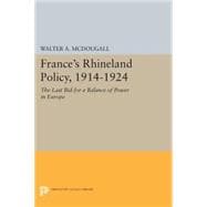 France's Rhineland Policy 1914-1924