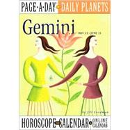 Gemini May 21-June 21 Daily Planets Horoscope 2003 Calendar