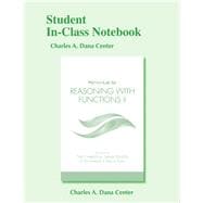 Student In-Class Notebook for Reasoning with Functions II