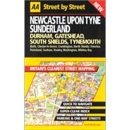 AA Street by Street: Newcastle Upon Tyne, Sunderlan, Durham, Gateshead, South Sh