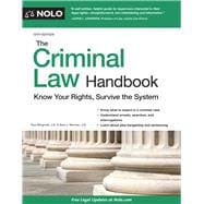 The Criminal Law Handbook,9781413327199