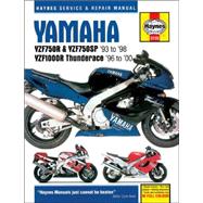 Yamaha Yzf750r, Yzf750sp, and Yzf1000r Thunderace Service and Repair Manual
