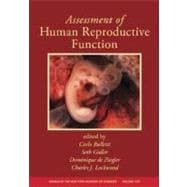 Assessment of Human Reproductive Function, Volume 1127