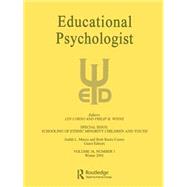 The Schooling of Ethnic Minority Children and Youth: A Special Issue of Educational Psychologist
