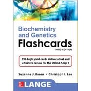 Lange Biochemistry and Genetics Flashhcards, Third Edition