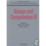 Groups and Computation