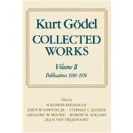 Collected Works  Volume II: Publications 1938-1974