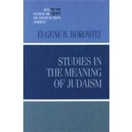 Studies in the Meaning of Judaism
