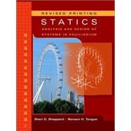 Statics Analysis and Design of Systems in Equilibrium