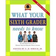 What Your Sixth Grader Needs to Know : Fundamentals of a Good Sixth-Grade Education