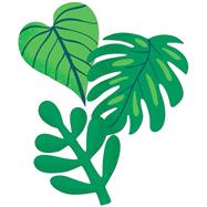 Tropical Leaves Extra Large Cut-outs